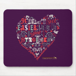Ich bin stärker mousepad