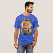 Ich... Bin Steve Minecraft T-Shirt (Vorne ganz)