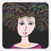 ICH BIN - STICKER (Vorderseite)