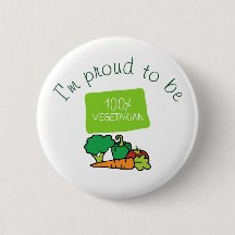 Ich bin stolz, 100% Vegetarier zu sein