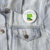 Ich bin stolz, 100% Vegetarier zu sein Button (Beispiel)