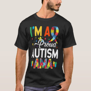 Ich bin stolz auf Autism Ama passend zum Autismust T-Shirt