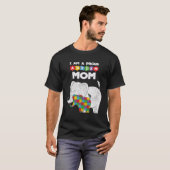 Ich bin stolz auf Autismus Mama Autistic Son Daugh T-Shirt (Vorne ganz)