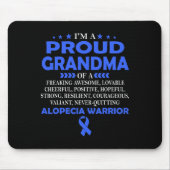 Ich bin stolz auf die Oma des Kriegers von Alopezi Mousepad (Vorne)