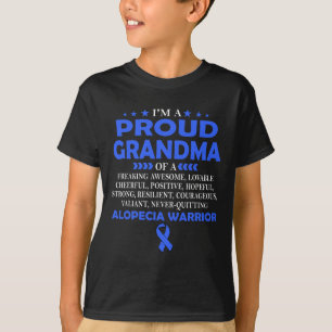 Ich bin stolz auf die Oma des Kriegers von Alopezi T-Shirt