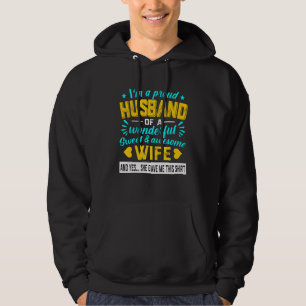 Ich bin stolz auf eine wunderschöne süße Ehefrau Hoodie
