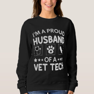 Ich bin stolz auf einen Tierarzt Sweatshirt