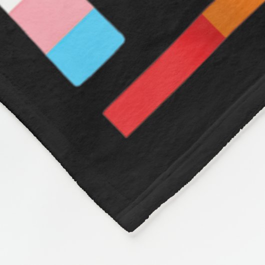 Ich bin stolz auf euch Vater Hugs LGBT Pride Aware Fleecedecke (Ecke)