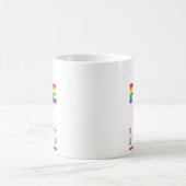 Ich bin stolz auf euch Vater Hugs LGBT Pride Aware Kaffeetasse (Mittel)