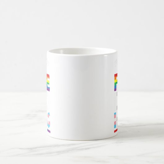 Ich bin stolz auf euch Vater Hugs LGBT Pride Aware Kaffeetasse (Mittel)