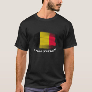 Ich bin stolz auf meine Wurzeln - Vintage Belgien  T-Shirt