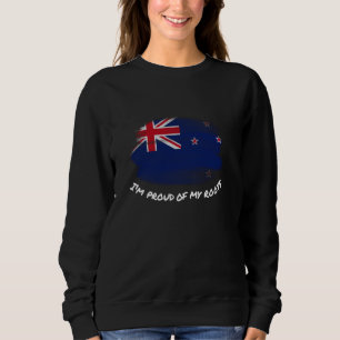 Ich bin stolz auf meine Wurzeln - Vintage Neuseela Sweatshirt