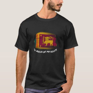 Ich bin stolz auf meine Wurzeln - Vintage Sri Lank T-Shirt