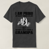 Ich bin stolz auf viele Dinge, die das Leben nicht T-Shirt (Design vorne)