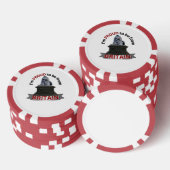 Ich bin stolz, aus Großbritannien zu kommen Pokerchips (Stapel)