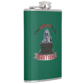 Ich bin stolz, Brite zu sein Flachmann (Rechts)