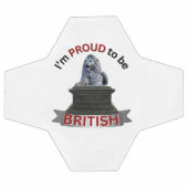 Ich bin stolz, Brite zu sein Fußball (Flach)