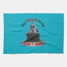 Ich bin stolz, Brite zu sein Geschirrtuch
