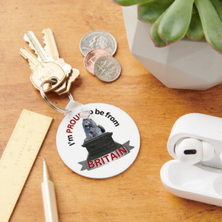 Ich bin stolz, Brite zu sein Schlüsselanhänger