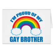 Ich bin stolz darauf, dass meine Schwulen-Bruder-L (Vorderseite (Horizontal))
