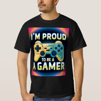 Ich bin stolz darauf, Gamer zu sein T-Shirt