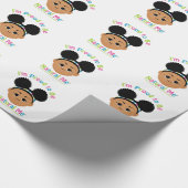 Ich bin stolz, dass ich natürlich bin! Geschenke Geschenkpapier (Ecke)