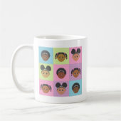 Ich bin stolz, dass ich natürlich bin! Tile Gesche Kaffeetasse (Links)