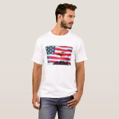 Ich bin stolz, ein Amerikaner zu sein T-Shirt (Vorne ganz)