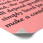 Ich bin Student an der Universität des Lebens. Die Poster (Ecke)