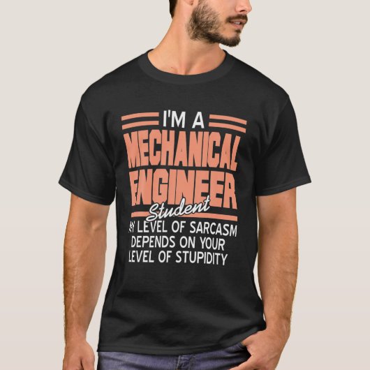 Ich bin Student Funny Sarcasm Pr T-Shirt (Vorderseite)