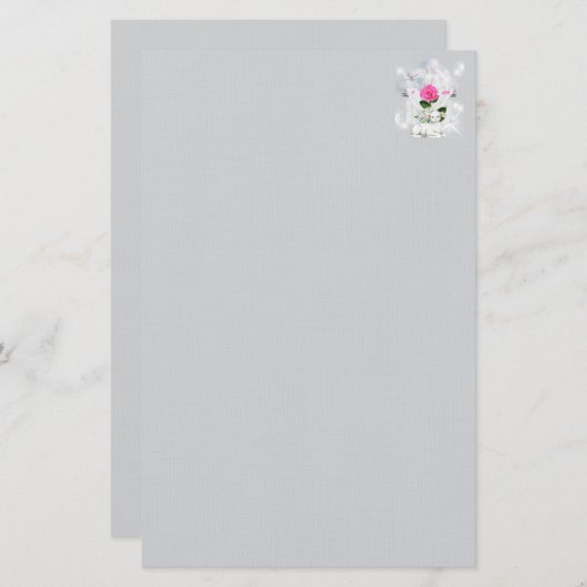 Ich bin Studentin. Briefpapier (Vorne/Hinten)