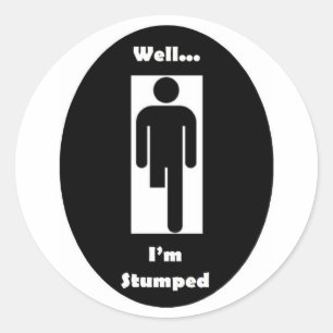 Ich bin Stumped Aufkleber