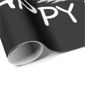 Ich bin stündlich in Rente, in der glücklichen Stu Geschenkpapier (Rolleneckpunkt)