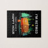 Ich bin stündlich müde, in einer glücklichen Stund Puzzle (Horizontal)