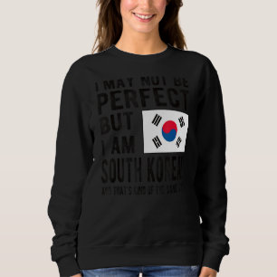 Ich bin Südkoreanischer Flagge Südkoreas Südkorean Sweatshirt