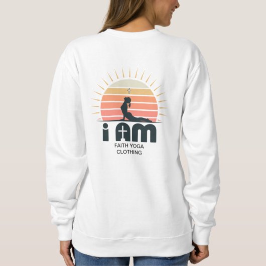 Ich bin Sunrise Logo Sweater Sweatshirt (Rückseite)