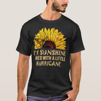 Ich bin Sunshine-Min mit wenig Hurrikan T-Shirt