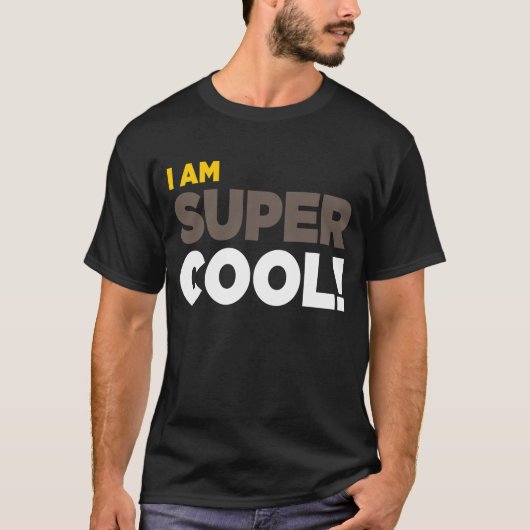 "ICH BIN SUPERcooles!" Shirt (Vorderseite)