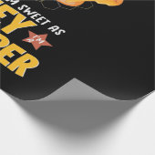 Ich bin süß als Honigbienenhalter Geschenkpapier (Ecke)