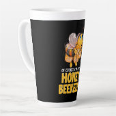 Ich bin süß als Honigbienenhalter Milchtasse (Linke Ecke)