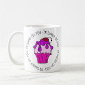 Ich bin süß auf deinem Valentin Kaffeetasse (Links)