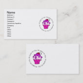 Ich bin süß auf deinem Valentin Visitenkarte (Vorne/Hinten)