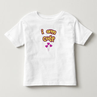 Ich bin süß kleinkind t-shirt