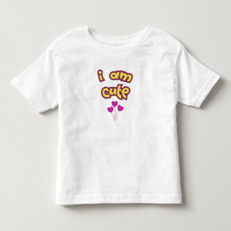 Ich bin süß kleinkind t-shirt