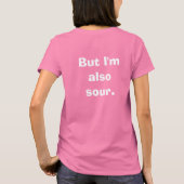 Ich bin süß. T-Shirt (Rückseite)