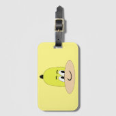 Ich bin Sveety, Einzigartiges Comic, Funny Face Ca Gepäckanhänger (Vorderseite Vertikal)