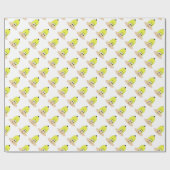 Ich bin Sveety, Funny Face Cartoon Geschenkpapier (Flach)