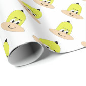 Ich bin Sveety, Funny Face Cartoon Geschenkpapier (Rolleneckpunkt)