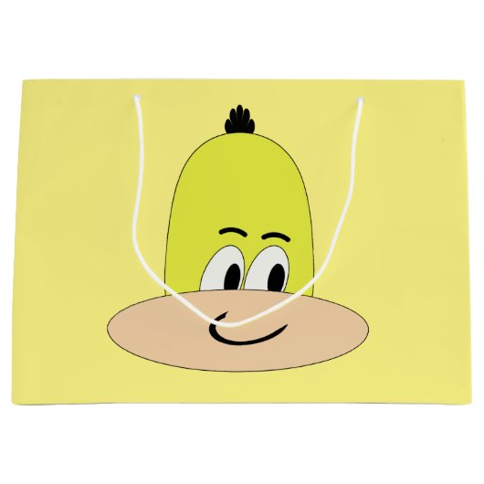 Ich bin Sveety, Funny Face Cartoon Große Geschenktüte (Vorderseite)