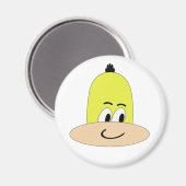 Ich bin Sveety, Funny Face Cartoon Magnet (Vorderseite/Rückseite)